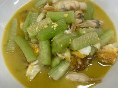 丝瓜蛏子炒蛋-沪依小酒馆心意菜