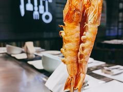 盐焗阿根廷红虾-铁板诱惑法式铁板烧(二七万达店)