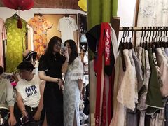 -暮晚尘香汉服旗袍