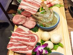 -明洞阿姨·韩式酱蟹烤肉·创意料理(三元桥店)
