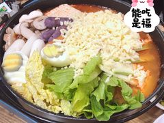 芝士年糕部队火锅-朴鲸家正宗韩国料理(福田店)