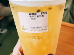 爆乐百香凤梨-LELECHA乐乐茶(上海五角场万达广场店)