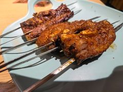 爆烤鸡翅尖-街角等你.大连海鲜烧烤.经典铁板海鲜串(西安路店)