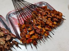 烤羊肉串-马克力木手抓炕锅烤羊肉(盐湖一小区店)