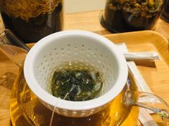 玫瑰草莓白茶-苗品记茶馆(时代天街D馆店)