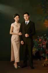 -时光纪亲子全家福照相馆(静安店母女写真父母纪念照)