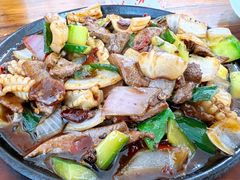 鱿鱼爆腰花铁板-卢庄(江汉路店)