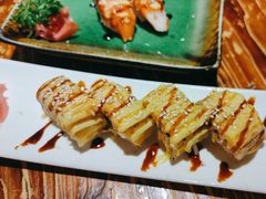 鲜切芒果芝士卷寿司-小川洋风料理(街道口店)