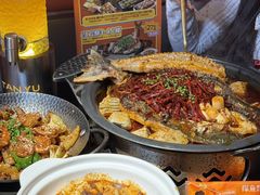 -探鱼·鲜青椒爽麻烤鱼(西南商都店)