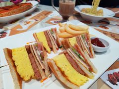 无公害鸡蛋公司三文治伴薯-翠华(澳门银河店)