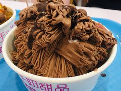 巧克力雪奶-梁子刨冰王&梁小糖(王顶堤店)