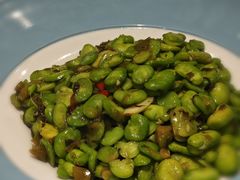 雪菜炒蚕豆-老半斋(福州路店)