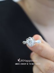 -JKHappiness培育钻石钻戒婚戒定制(天河国贸店)