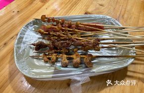 Grilled Beef Fat Skewers