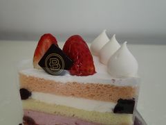 清新莓子蛋糕切片-巴黎贝甜(周浦海印店)