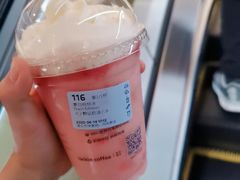夏日桃桃冰-luckincoffee瑞幸咖啡(顺义华联商厦店)