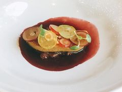 露杰香煎鹅肝配秋栗-福楼法餐厅FLO