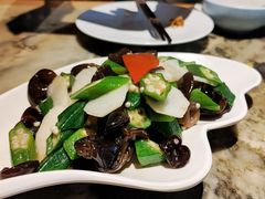 山药木耳秋葵-杏花堂·山西菜馆(晋中万达店)