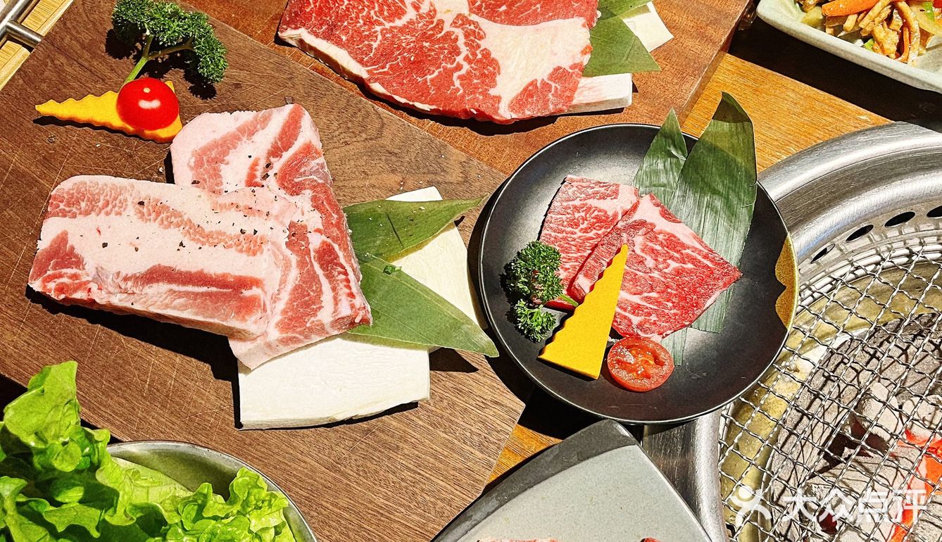 吃撑了！江汉路主食小菜无限续的韩式烤肉