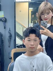 -藤野造型专业烫染接发