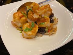 黑蒜大千虾球-北京四季酒店·采逸轩