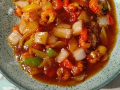 麻辣小龙虾竹笋拌饭-麦甜创意轻食餐厅(西康路店)