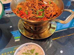 干锅嫩竹笋-武庄主特色炒鸡(周恩来纪念馆店)