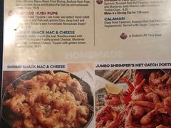 菜单-Bubba Gump Shrimp