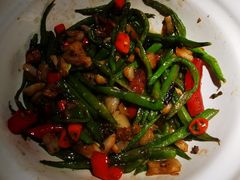 干锅扁豆丝鲜肉片-望湘园·小雅(德基店)