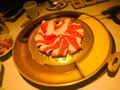 水煎肉-猪啊牛呀羊啊铜盘烤肉(正大广场店)