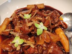 葱汁烧脱骨猪手-君庭中餐厅(友谊宾馆店)