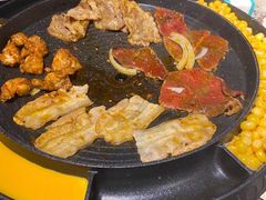 蒜香五花肉-三国惹火烤肉·中日韩烤肉集合店(百草路店)