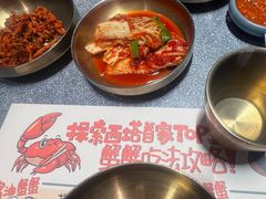 -草家酱蟹炭火烤肉店(珲春南路二店)