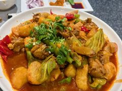 大盘鸡-河州春清真西北特色美食(虎踞路店)