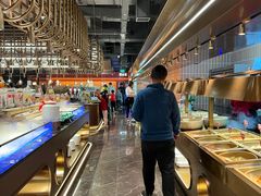 自助取餐区-鼎香缘海鲜自助火锅烤肉(锦辉购物广场店)
