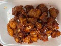 雪花糖醋里脊-绿茶餐厅(昌平悦荟店)