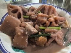 莲藕煮火腩-区海鸡场饭店(石壁店)