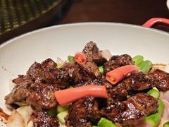 砂锅黑椒牛肉-粗茶淡饭·隐庐私厨(东亭店)