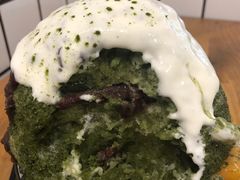 抹茶生乳かき氷-WONDER ICE 萬得冰田(建設路总店)