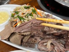 肉肚肝三拼-丽梅羊汤土菜馆(河畔花园店)