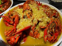 金汤蒜蓉小龙虾-京韵胡同·酱香羊蝎子火锅涮肉(长寿路店)