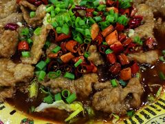 水煮牛肉-大眼锅贴水饺(河东店)