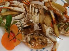 姜葱炒蟹-庭苑美食中心·陈皮烧鹅·海鲜(台山店)