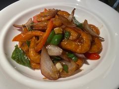 辣椒炒大虾-小菜园新徽菜(青岛市南万象城店)