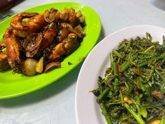 马拉盏通菜-明记烧鱼美味店