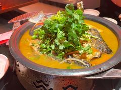 -探鱼·鲜青椒爽麻烤鱼(广州欣荣广场店)