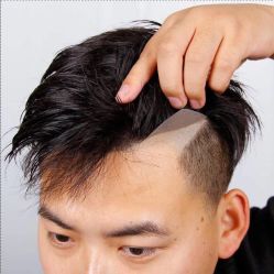 -发饰美男士增发补发假发定制店