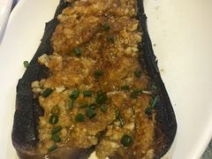 蒜蓉烤茄子-覃记海鲜美食餐厅