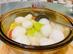 浓鱼汁泡手打鱼腐-悦湖公馆