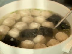手打黄花鱼丸汤-大连湾旭日饭店(大连湾店)